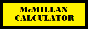 The Greg McMillan Calculator