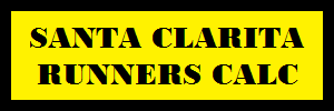 Santa Clarita Runners Club Calc